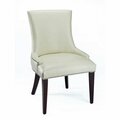 Safavieh Becca Cream Leather Dining Chair MCR4502B